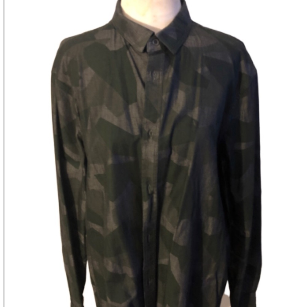 Armani exchange Camo shirt